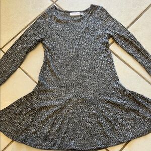 Gray Knit Dress